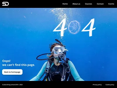 404 error page UI design 404 error page dailyui graphic design ui