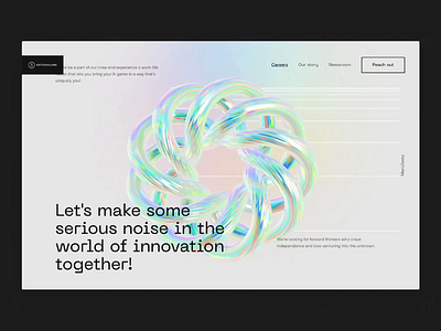 SatoshiLabs – StoryBrand Framework 3d branding btc career page cleevio design finance holographic interactive landing page model satoshilabs spline ui ux website
