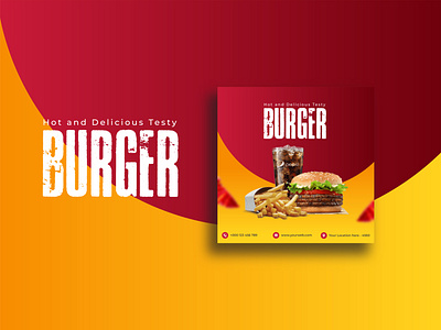 Restaurant Social Media Post Design ads design ads post design burger ads burger ads post burger design burger post graphic design inovatit restaurant ads post restaurant design restaurant post design