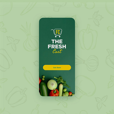 VEGITABLE APP E-COMMERCE UI APP DESIGN