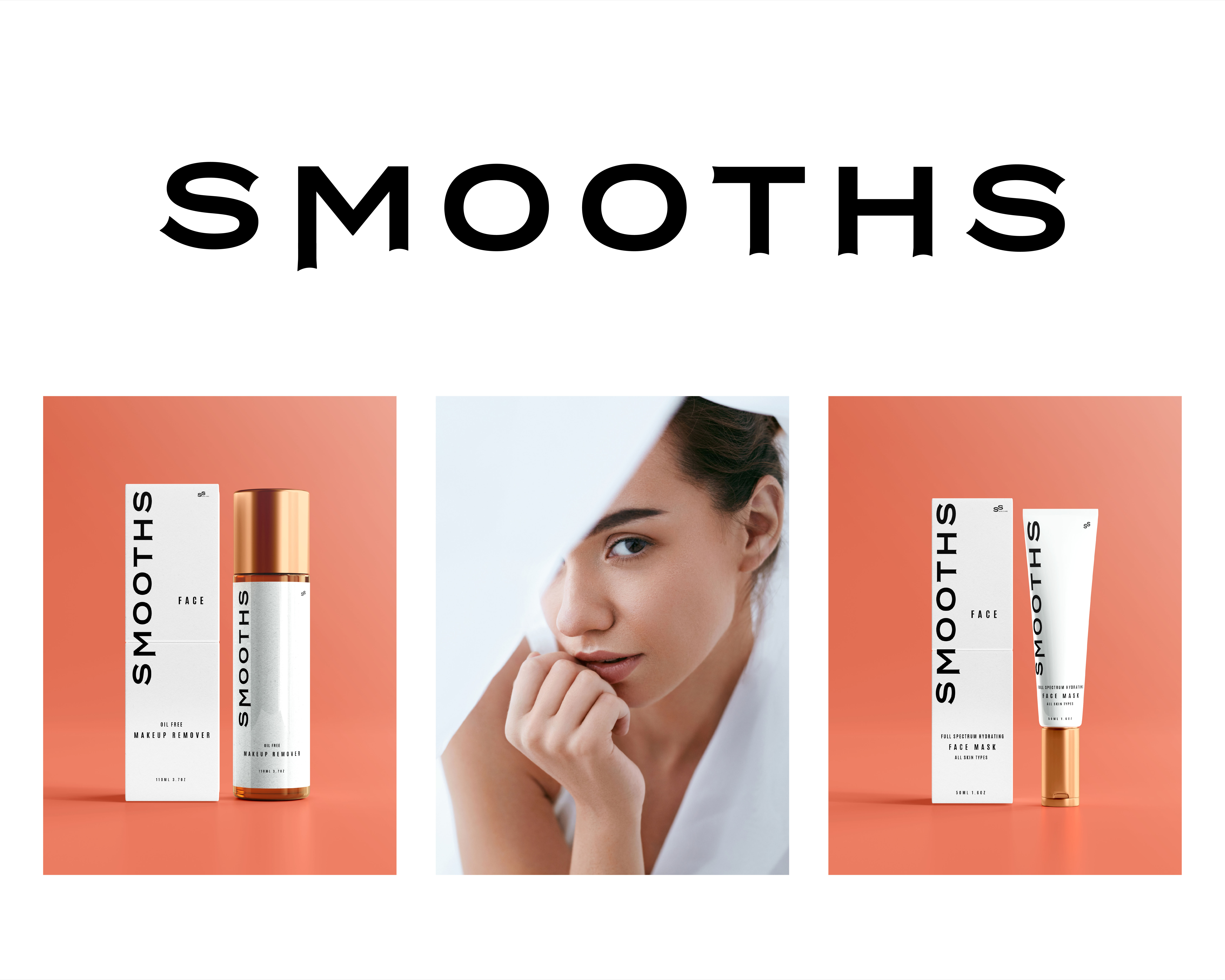 Example of Brand Identity & Packaging Design for a Modern Skin Care Brand