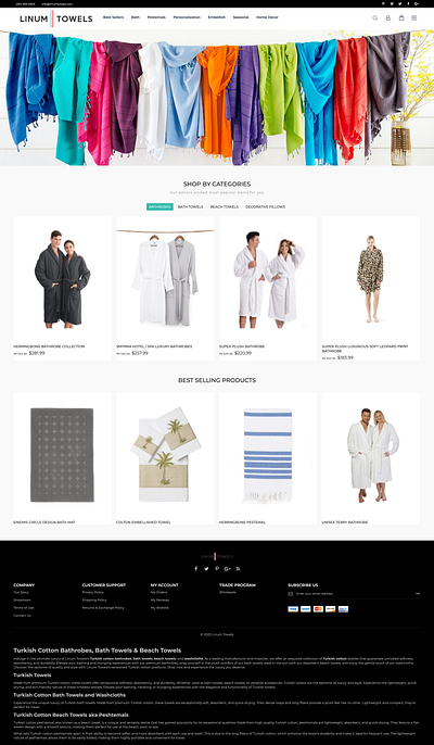 Linum Home Page branding design graphic design typography ui ux web