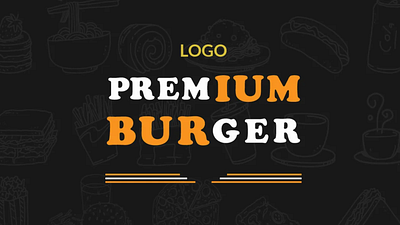 Food Business Card burgar businesscard bussiness food graphic design instagaram premium typography