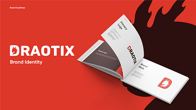 Draotix - Brand Identity branding graphic design logo