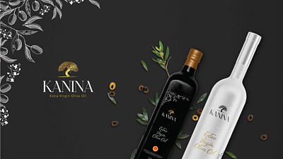Kanina - Olive Oil branding graphic design logo