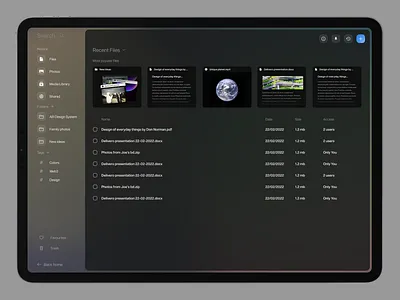File management analytics automation dashboard desktop dropbox file management flows tablet