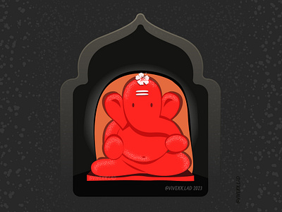 Lord Ganesha | Ganesh Chaturthi adobe illustrator art artwork design digital art festival ganesh chaturthi ganesha graphic design illustration india lord ganesh mumbai vector vector illustration