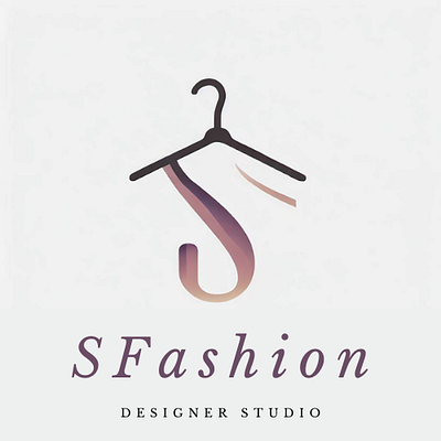 Logo Design for a Fashion Design Studio branding design fashion graphic design illustration instagram logo vector