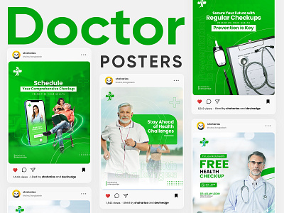 Healthcare Post add design design doctor poster healthcare post design healthcare poster instagram design medical post medical post design