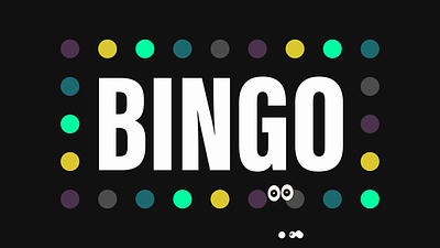 Bingo animation motion motion design motion graphics