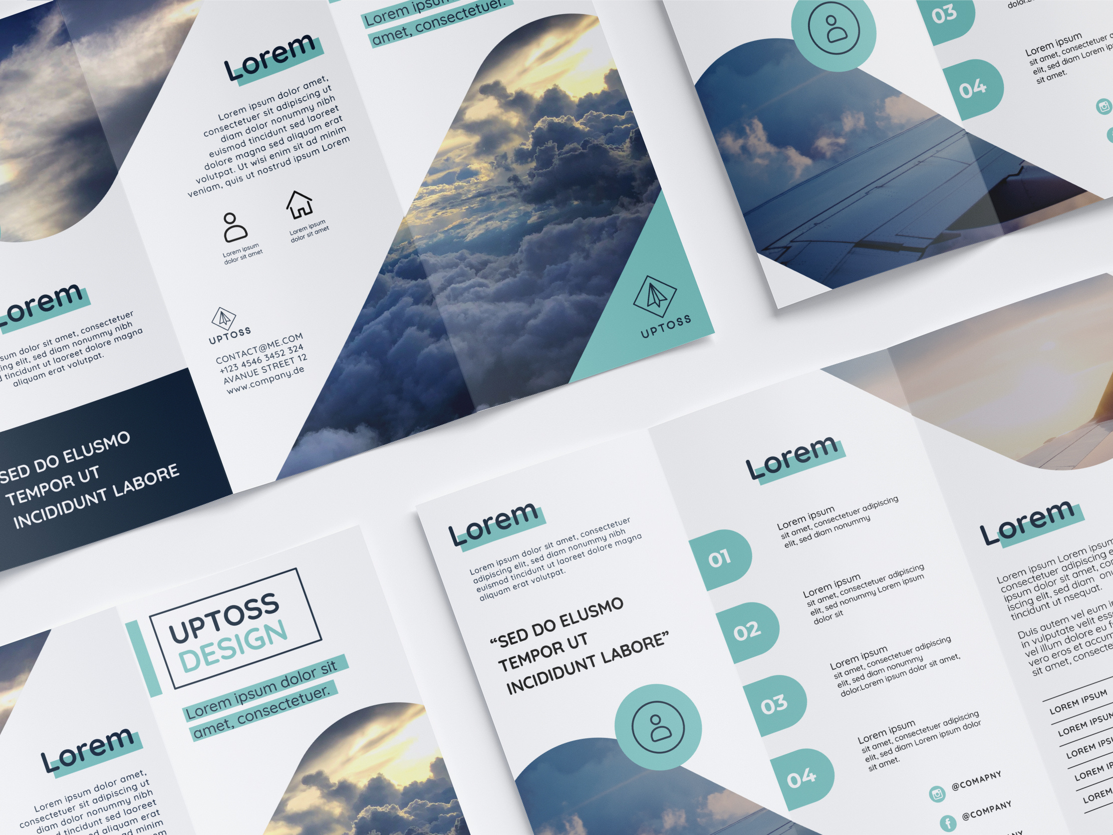 Brochure Flyer Design for Japan by Fabian Krotzer on Dribbble