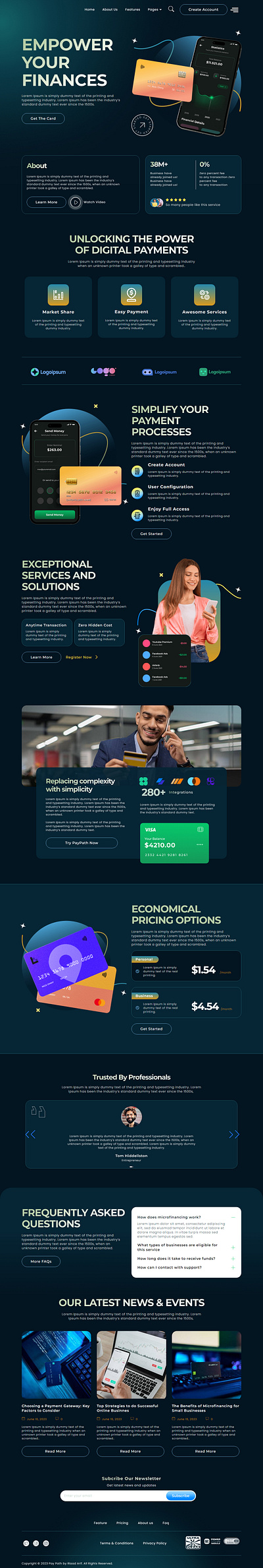 Online Payment Gateway WordPress Website agency website design elementor elementor pro elementor website landing page landing page design ui ux design web web design web developer web development website website design wordpress wordpress agency wordpress elementor wordpress landing wordpress website