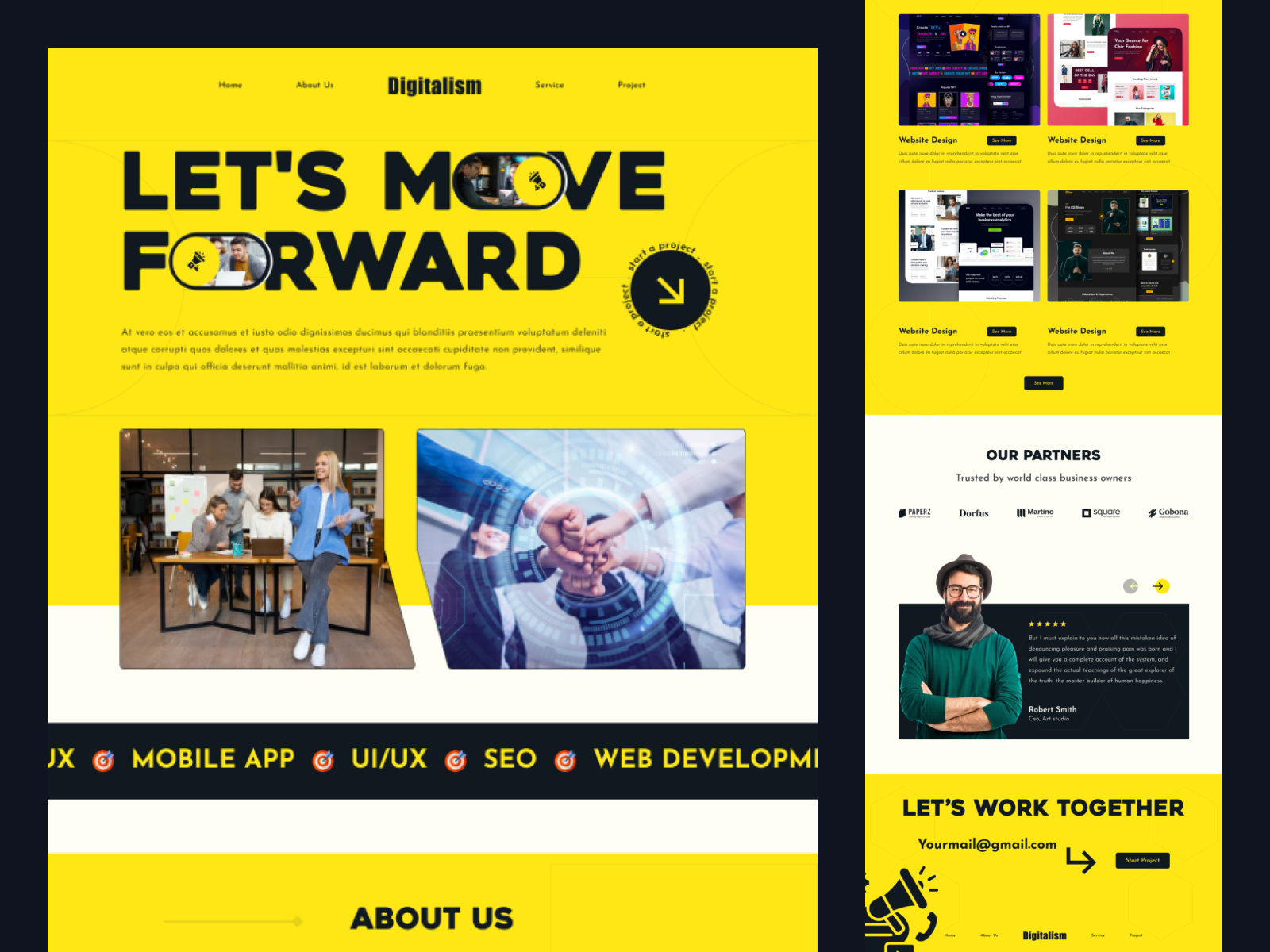 Digital Agency Landing Page creativedesign designinspiration designthinking digital agency landing page digital agency website digitaldesign dribbbleshot graphic design interactiondesign ui uidesign uipatterns uiux userexperience userinterface uxdesign uxresearch visualdesign webdesign