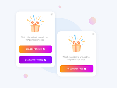 PopUp design minimal popup simple ui ux