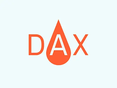 DAX | Logo refresh branding dax design disinfection graphic design hygiene killto logo modern orange refresh sweden update vector