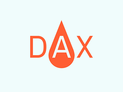 DAX | Logo refresh branding dax design disinfection graphic design hygiene killto logo modern orange refresh sweden update vector