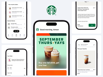If i were to redesign Starbucks app coffee mobile product product design starbucks ui ux