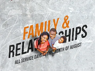 Family and Relationship graphic design