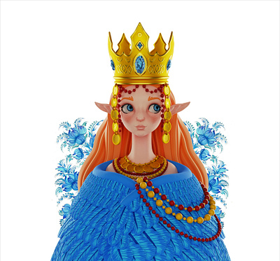 Siren 3d blender character fantasy mistic model mystic mysticism mythology render siren sirena ukraine ukrainian