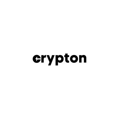Crypton creative logo logo design minimal mark minimalist logo modern logo