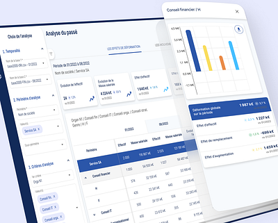 Conception d’une application de gestion de la masse salariale po design system progiciel ui ux