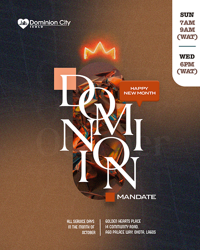 Dominion design graphic design
