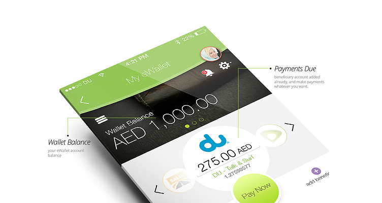 eWallet Mobile Application by Faraz Akhtar: Product & UI/UX Designer on ...