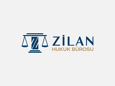 ZİLAN HUKUK BÜROSU branding design graphic design hukuk hukuk bürosu hukuk logo law law firm law logo logo logo design logos