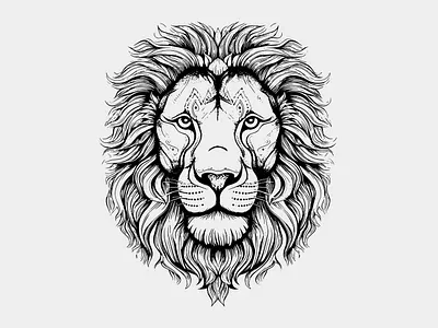Lion vector artwork artwork branding design editable graphic design illustration lion logo minimal modern simple vector
