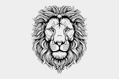 Lion vector artwork artwork branding design editable graphic design illustration lion logo minimal modern simple vector