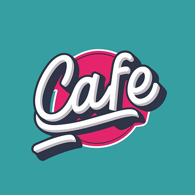 Cafe Logo ! 2d logo. branding cafe logo design graphic design illustration logo nostalgia vector versatile