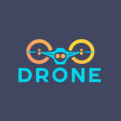 Drone Logo! 2d logo. brand identity branding drone logo graphic design logo design vector