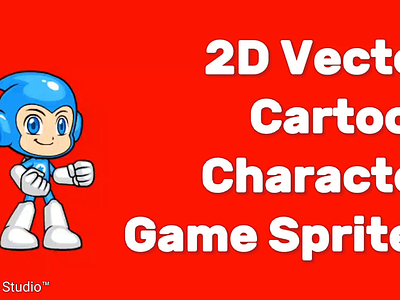 2D Vector Cartoon Character Game Sprites android animation assets cartoon character design game graphics illustration ios side scroller sprites templates vector