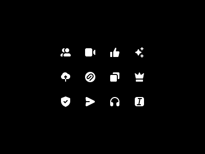 Universal Icon Set | Solid 123done camera clean design figma glyph icon design icon set iconjar iconography icons solid svg ui universal icon set user interface users