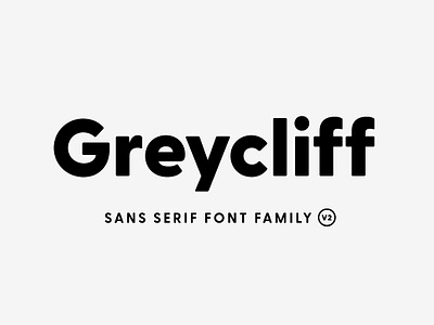 Greycliff CF geometric sans font 1940s 1950s bold cyrillic font geometric hearty midcentury modern open opentype retro round russian smooth strong typeface vintage