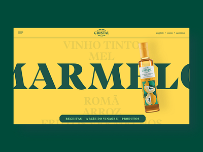 Cristal Vinegar Website colorful cristal ecommerce ui vinagre website woocommerce yellow