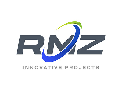 RMZ businesscard design graphic design logo