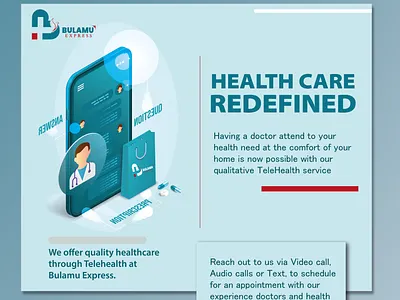 Social Media poster design branding design flyer graphic design online doctor social media post telehealth telemedicine vector