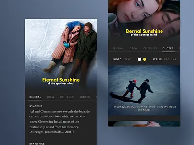 Film platform cinema film letterboxd movie quote theater