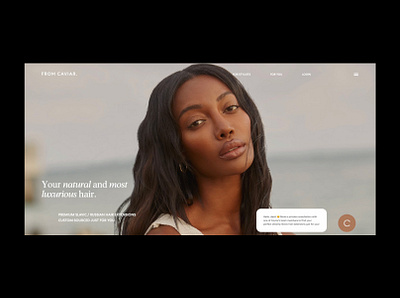Beauty Brand Website & Branding animation beauty brand identity branding feminine graphic design logotype minimalism packaging promo website ui ux website