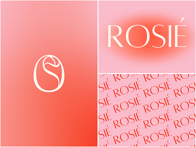 Rosie - Branding & Packaging Design beauty brand branding graphic design logo logo design packaging packaging design