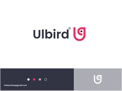 Ulbird Logo,Bird logo brand identity branding communication dove graphic design logo logo design modern startup symbol wing