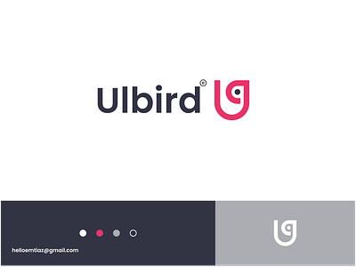 Ulbird Logo,Bird logo brand identity branding communication dove graphic design logo logo design modern startup symbol wing