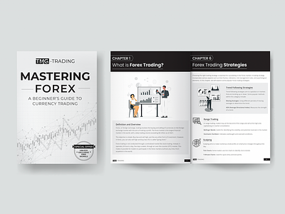 Mastering Forex E-Book Design adobe illustrator adobe indesign adobe phot adobe photoshop canva ebook ebook cover ebook design ebook layout forex trading layout design lead magnet pdf