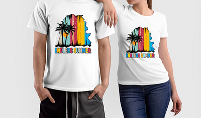 Summer T-shirt Design | Summer Shirt Design | Summer Tee Design design graphic design illustration print shirt shirt design tee tee design tshirt tshirt design typography vector