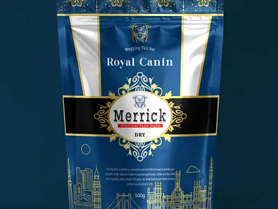 PET DRY FOOD POUCH PACKAGING DESIGN branding cat cat food design dog dog food dog food pouch dry dry food food food packaging graphic design illustration label packaging packaging design pet pet food pouch pouch design