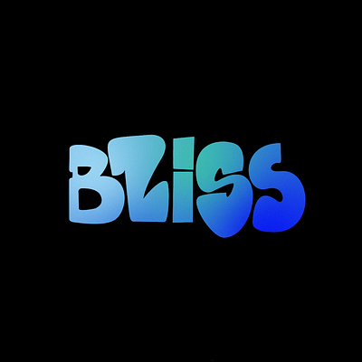 Bliss - Text Animation 2d 2d animation after effect after effects animation design illustration motion design motion graphics typography ui