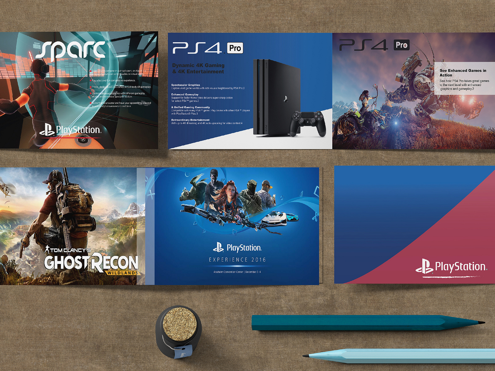 PlayStation PS4 Pro Catalog Design by sehrish naseem on Dribbble