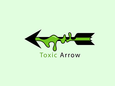 Toxic Arrow graphic design logo toxicmastery