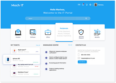 ServiceNow Portal UI Design - #2 app design graphic design mobile app design service portal design servicenow servicenow design servicenow portal design ui ui design user experience design website design website layout design